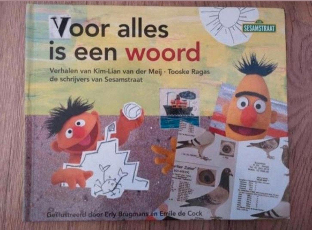 Voor alles is een woord Sesamstraat, Ophalen of Verzenden, Zo goed als nieuw, Fictie algemeen