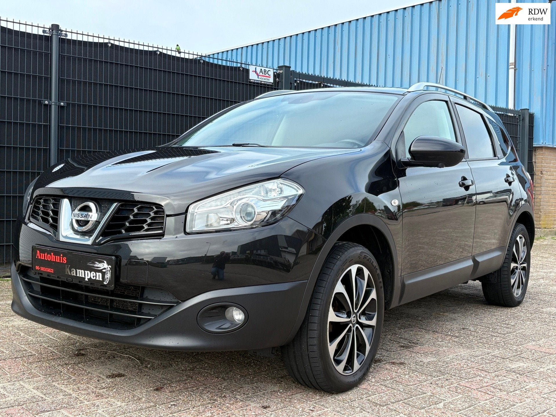Nissan Qashqai +2 2.0 Tekna 7 Pers | Trekhk., Auto's, Gebruikt, 4 cilinders, Zwart, Bedrijf
