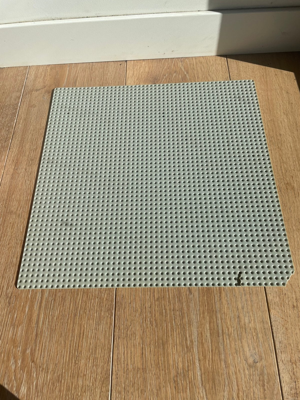 Lego platen 1 stuk, Ophalen of Verzenden, Gebruikt, Grijs