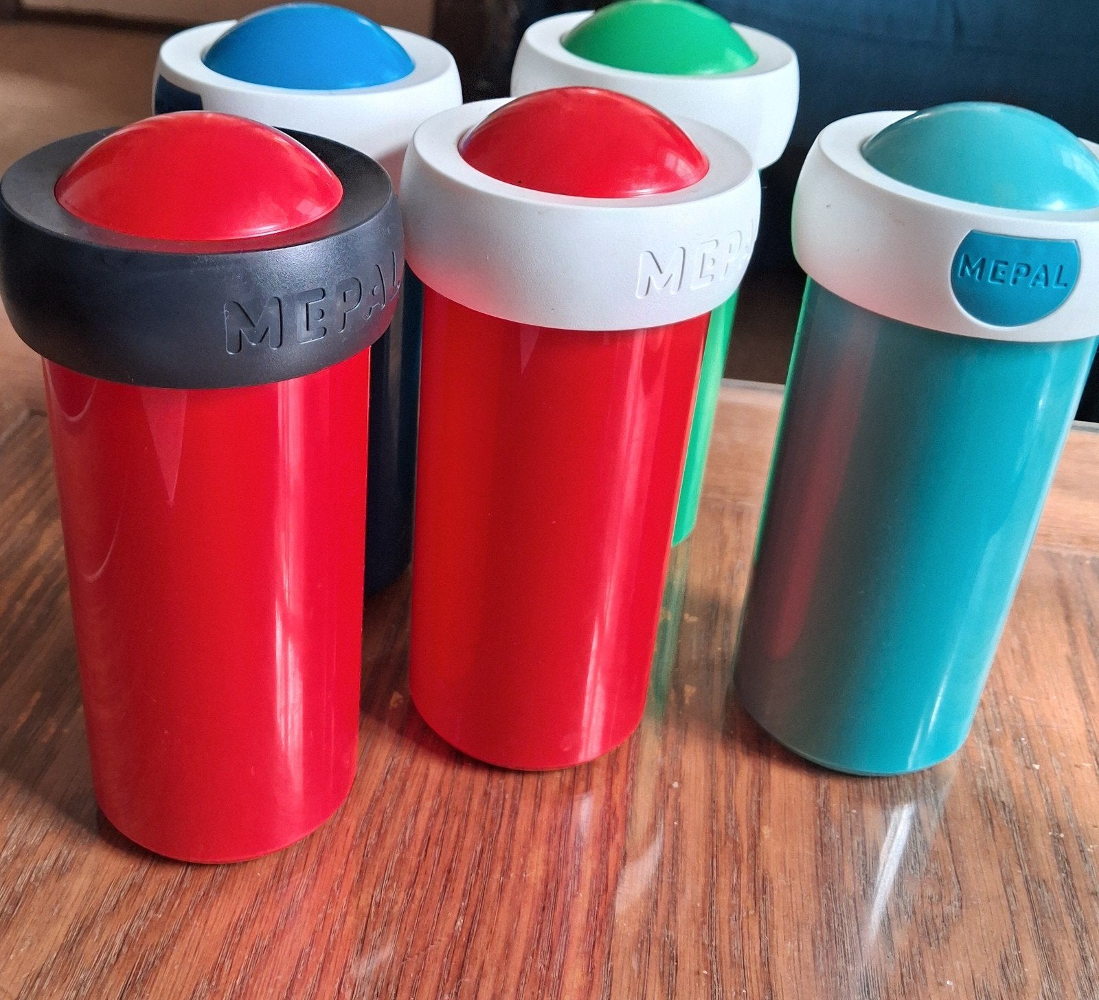 Mepal drinkbekers, set van 5, diverse kleuren, Ophalen of Verzenden, Gebruikt