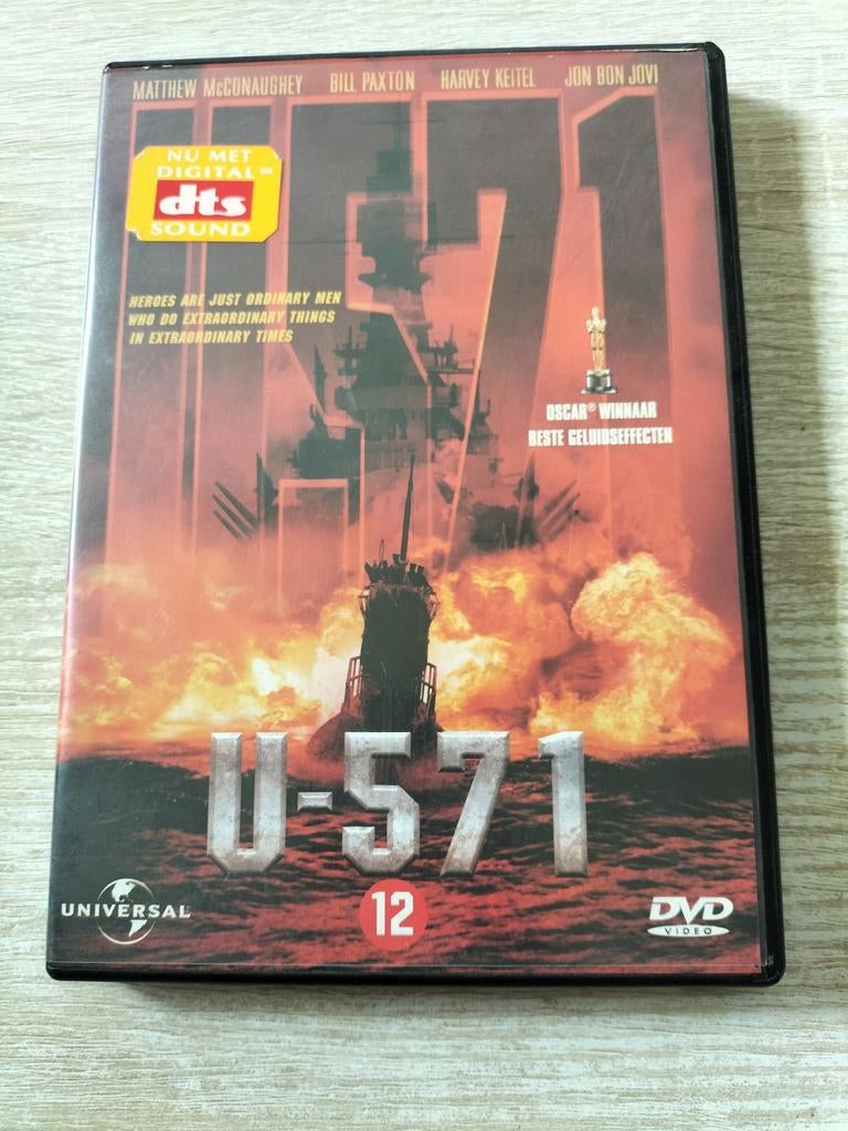 U-571, Cd's en Dvd's, Ophalen of Verzenden