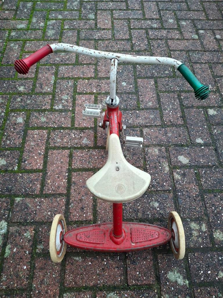 Vintage Winther driewieler - rood, Ophalen of Verzenden, Gebruikt, Trapvoertuig