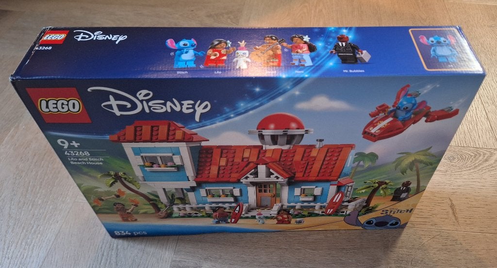LEGO 43268 Disney: Lilo en Stitch Strandhuis, Lego, Nieuw, Ophalen of Verzenden, Disney