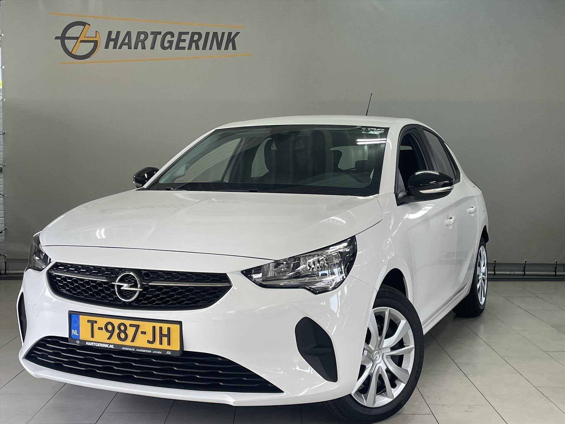 OPEL Corsa Electric 50kWh 136pk Aut Edition *NAVI*, Auto's, Opel, Dealer onderhouden, Stof, Gebruikt, Zwart