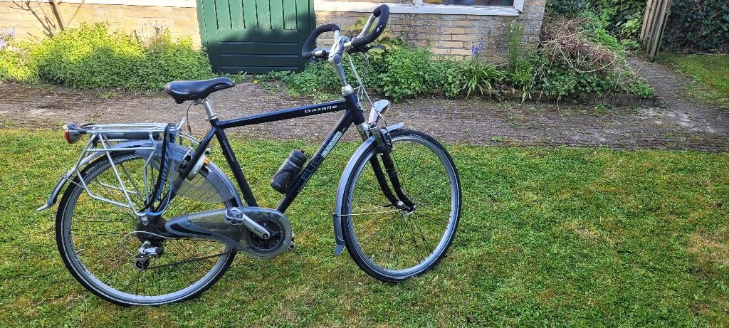 Gazelle Fuente herenfiets 53cm, Ophalen, Gebruikt, Velgrem, Versnellingen