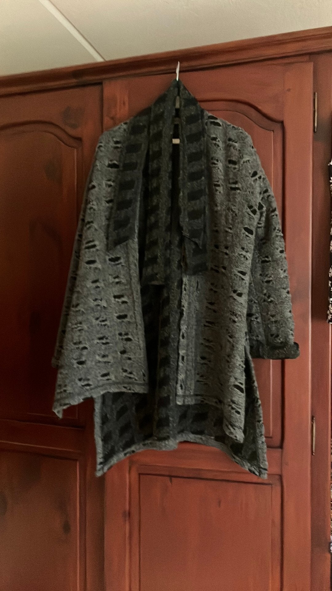 Omslag vest cora kemperman, Kleding | Dames, Ophalen of Verzenden, Gedragen, Maat 42/44 (L), Grijs