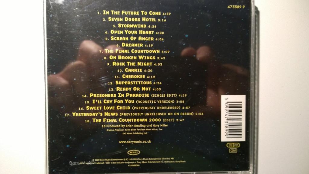 Europe - 1982 - 2000, Ophalen of Verzenden, Zo goed als nieuw, Poprock