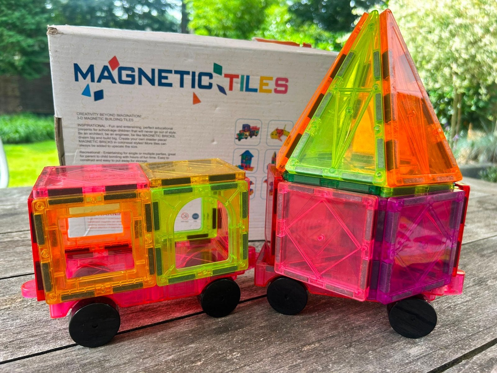 Magnetische Tegels Bouwset - Educatief Speelgoed, Ophalen, Gebruikt, Overige merken
