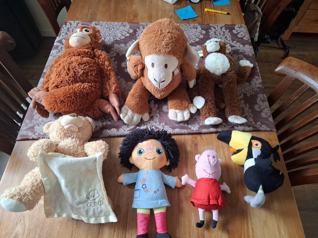 Diverse knuffels, Gebruikt, Overige merken, Ophalen of Verzenden, Peppa Pig