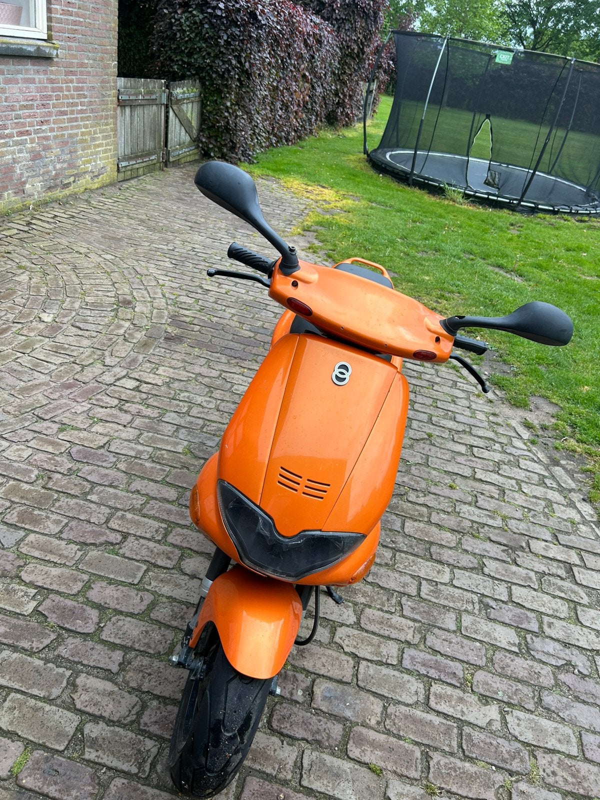 Gilera runner 70cc stage 1 oranje duitse papieren, Fietsen en Brommers, Scooters | Piaggio, Ophalen, Tweetakt, Gebruikt, Overige modellen