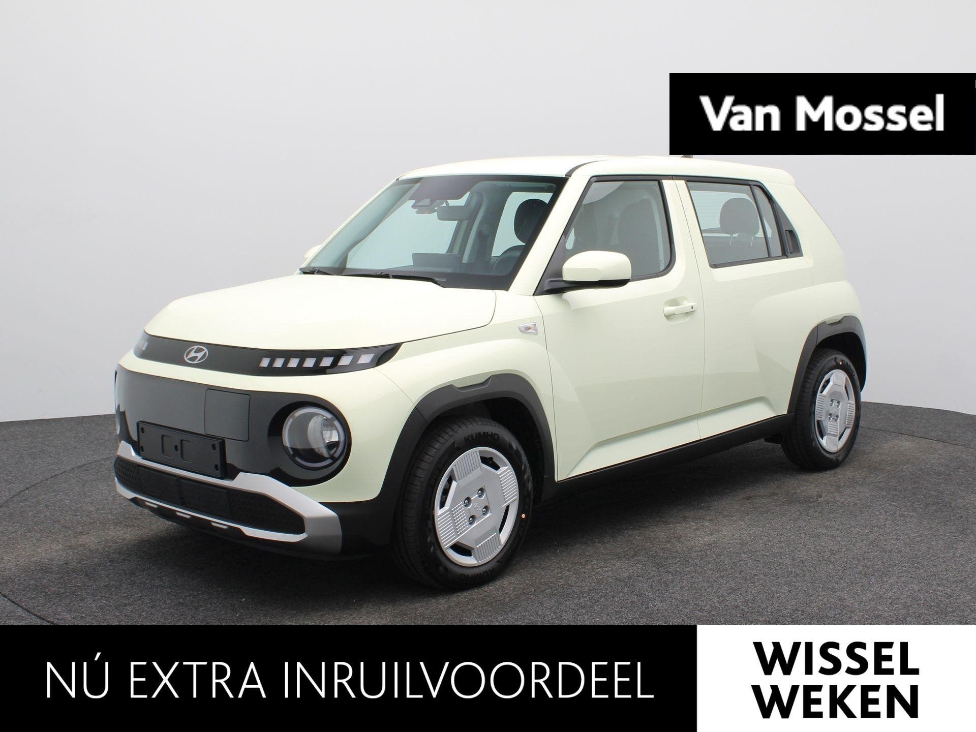 Hyundai INSTER E-Motion 42 kWh | Achteruitrijcamera | Adap., Auto's, Stof, 1280 kg, Zwart, Geel
