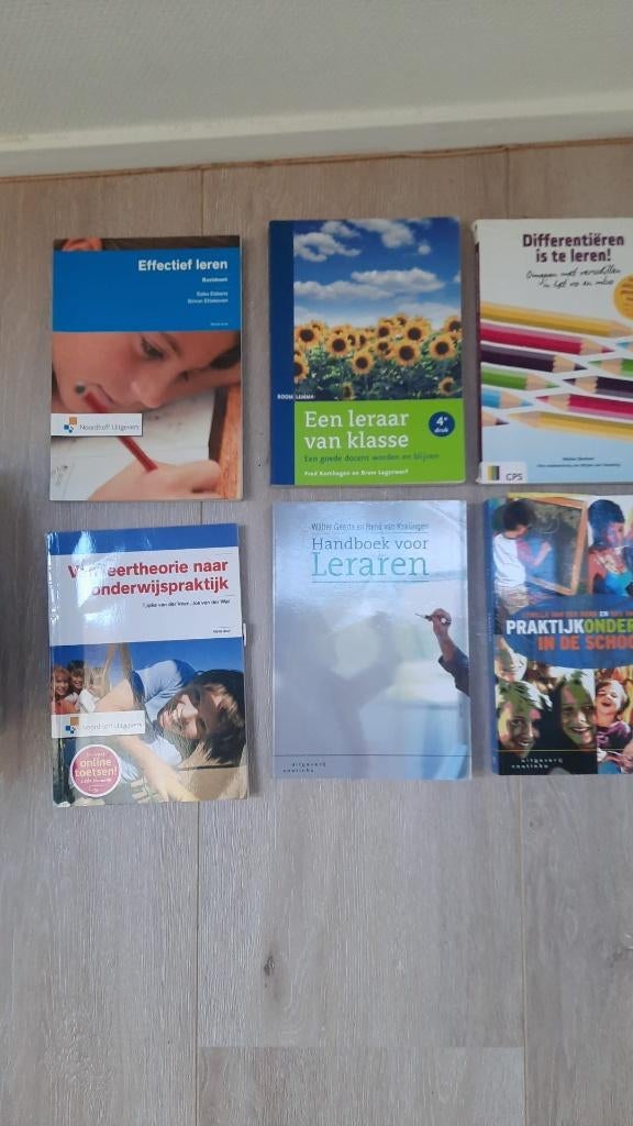 Onderwijskunde boeken - lerarenopleiding, Boeken, Ophalen, Beta, Zo goed als nieuw, HBO