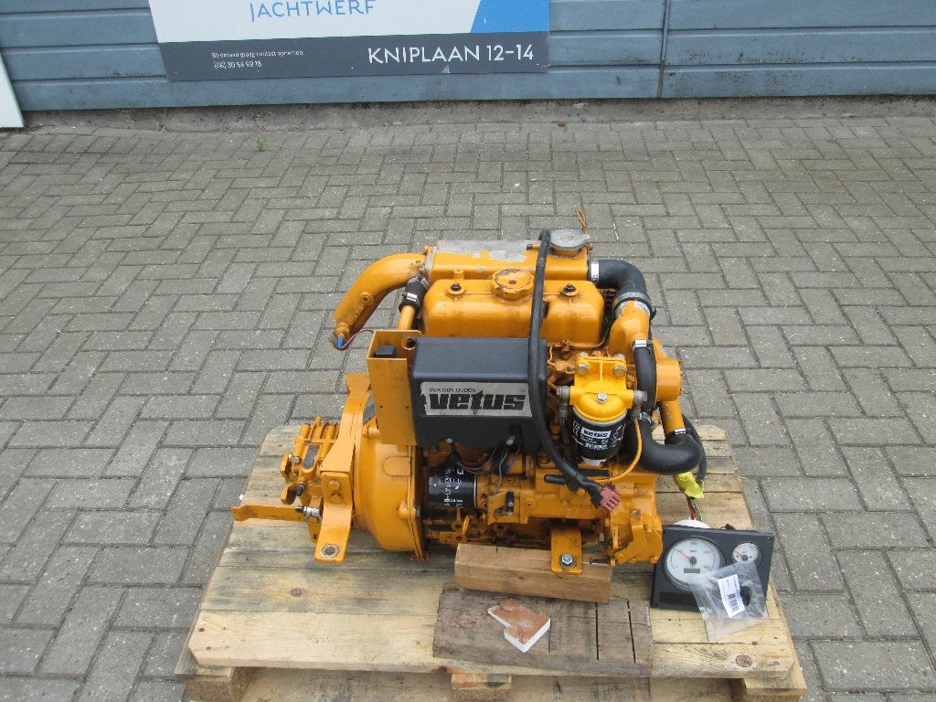 Gebruikte VETUS 3 cilinder motor 22 PK, Ophalen, 10 tot 30 pk, Gebruikt, Binnenboordmotor