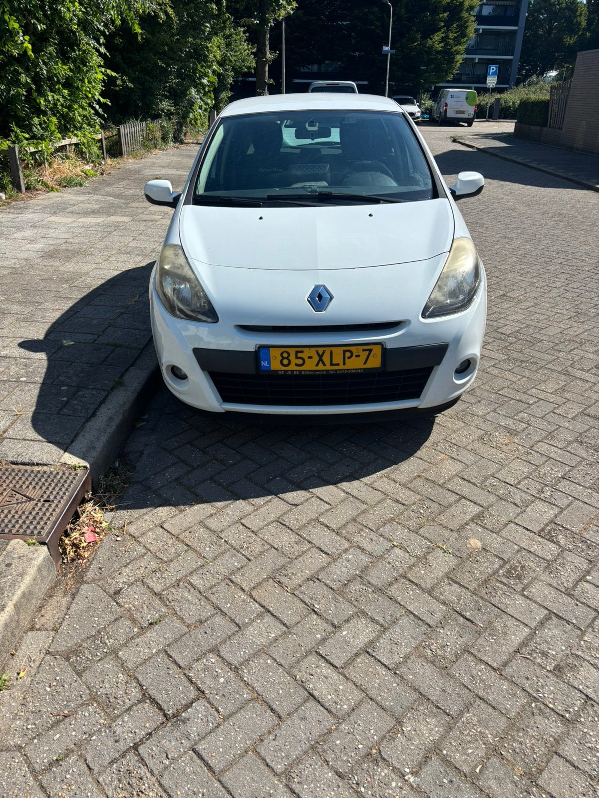 Renault Clio 1.5 DCI 65KW 5-DRS 2012 Wit, Auto's, Renault, Particulier, Clio, Diesel, Euro 5, A, Hatchback, Handgeschakeld, Origineel Nederlands