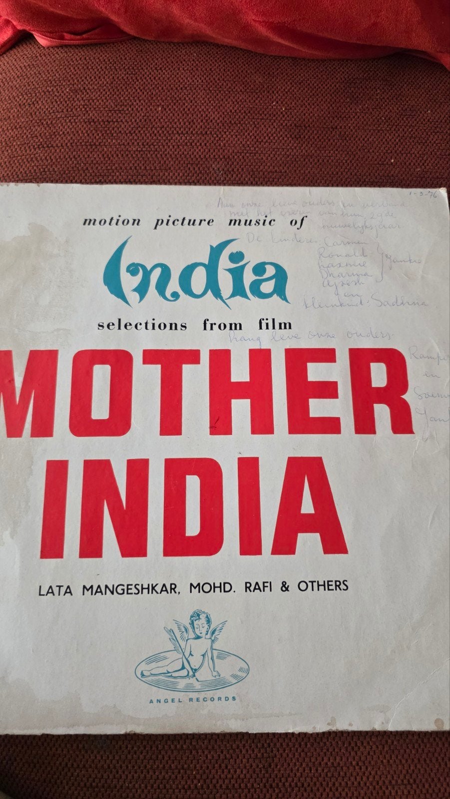 Mother India - Motion Picture Music (LP), LP, Gebruikt, Overige genres, Import