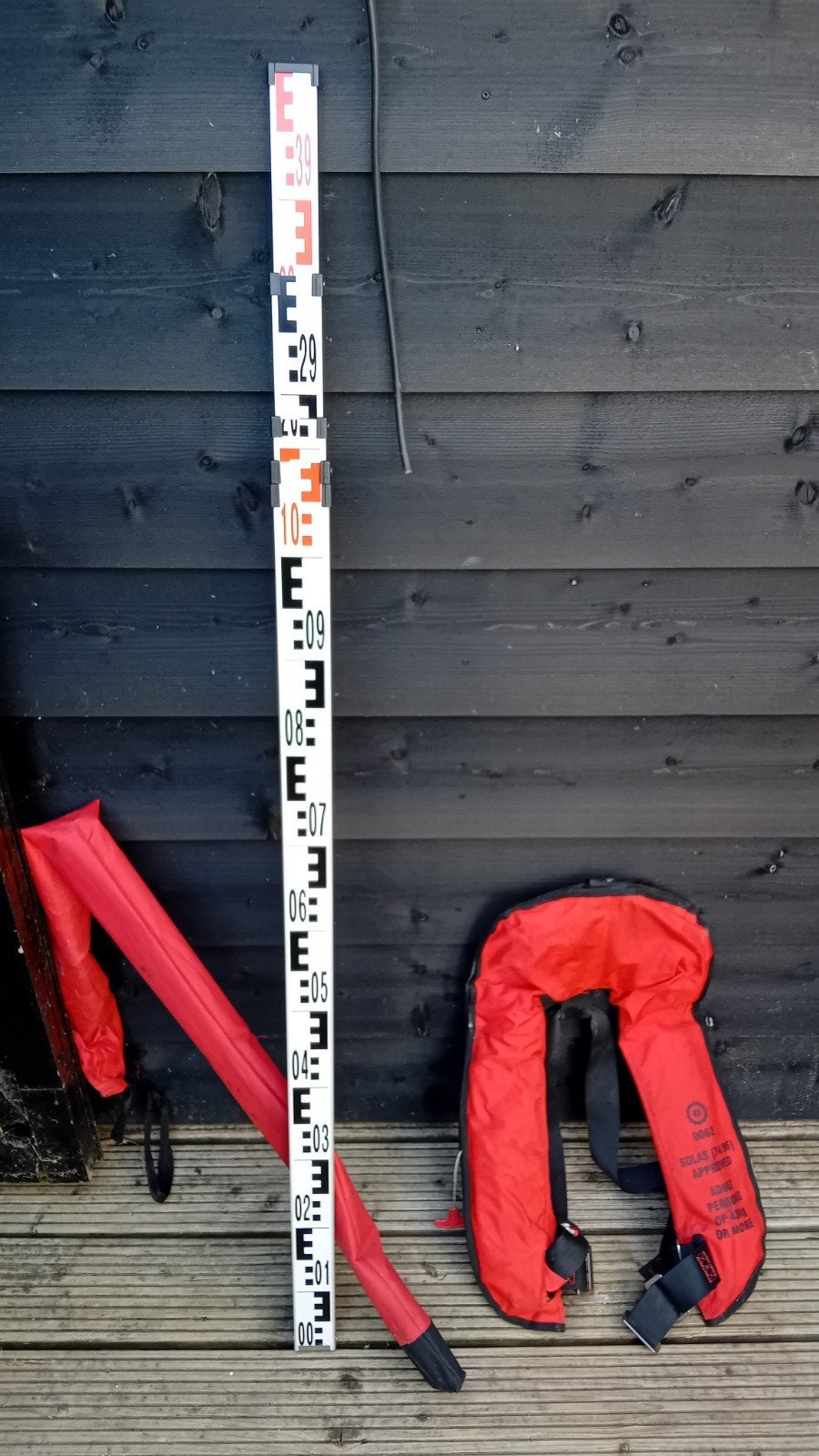 zwemvest en ijkmeter...ijkmeter is nieuw, Watersport en Boten, Watersportkleding, Ophalen, Nieuw