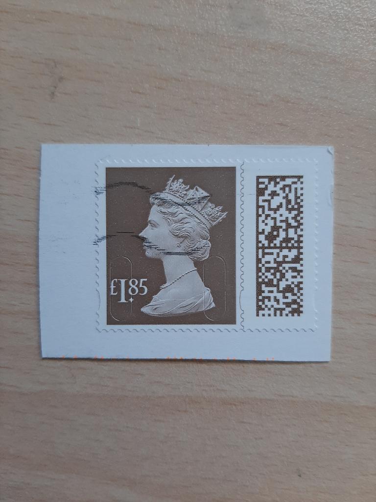 Engeland Queen Elizabeth 1.85, Verzenden, Gestempeld