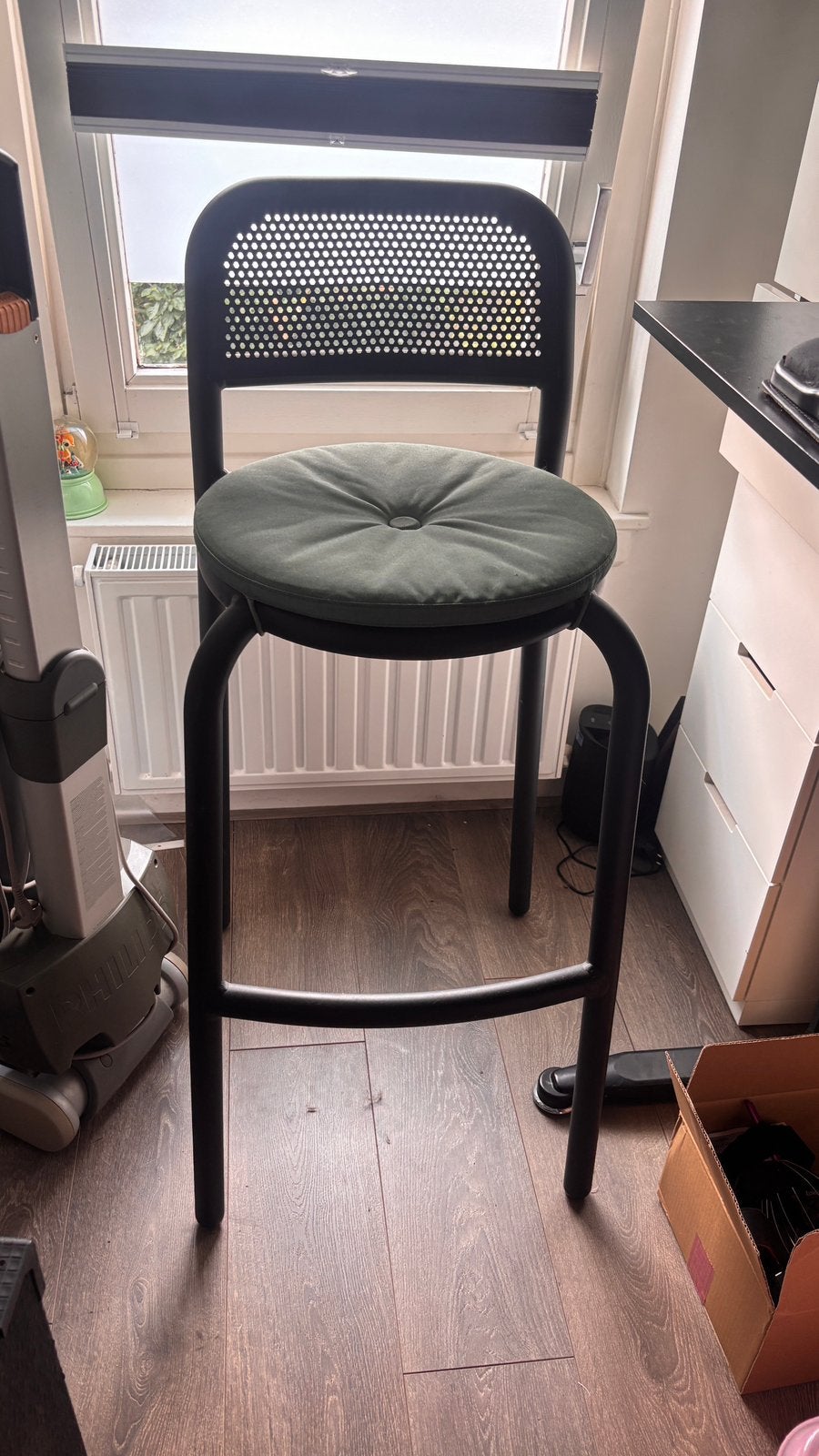 Fatboy Toni chair hoog, 1 kruk, Ophalen, Zo goed als nieuw, 60 tot 90 cm