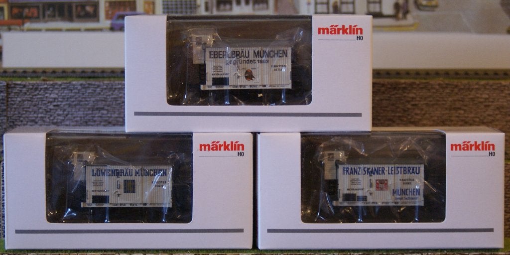 Marklin 45250  goederen wagen set, Wisselstroom, Wagon, Ophalen of Verzenden, Zo goed als nieuw