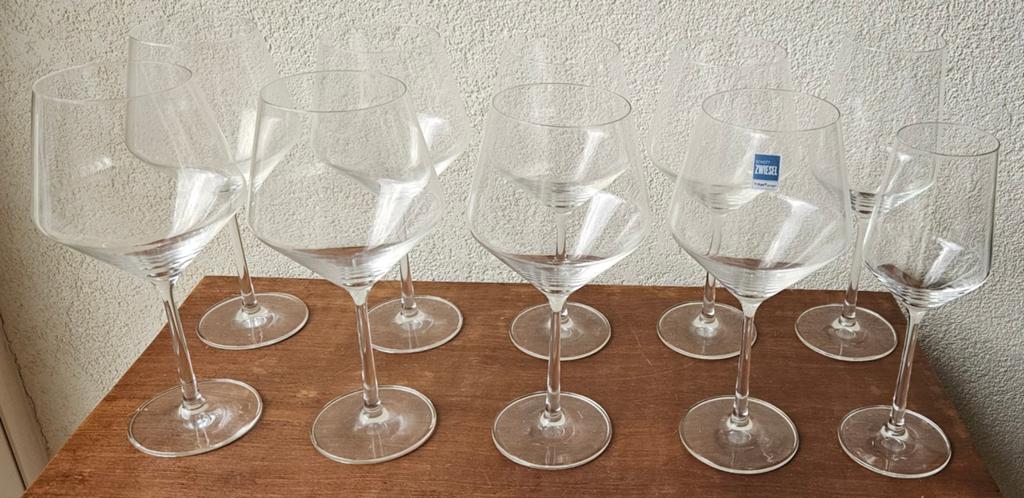 Schott zwiesel pure 12 bourgogne,1 bordeaux  ,1 riesling, Ophalen of Verzenden