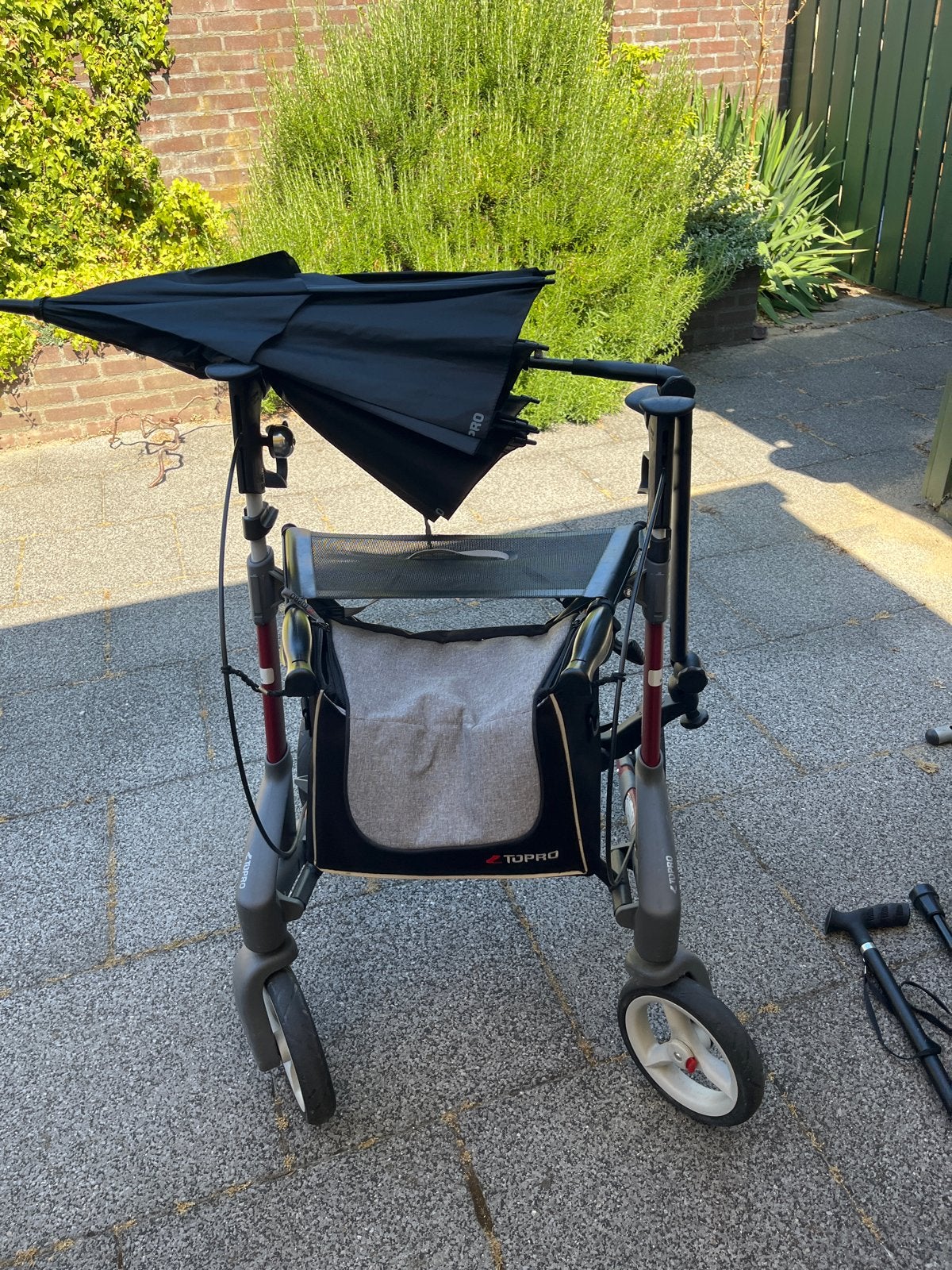 Rollator topro, Ophalen, Opvouwbaar, Gebruikt