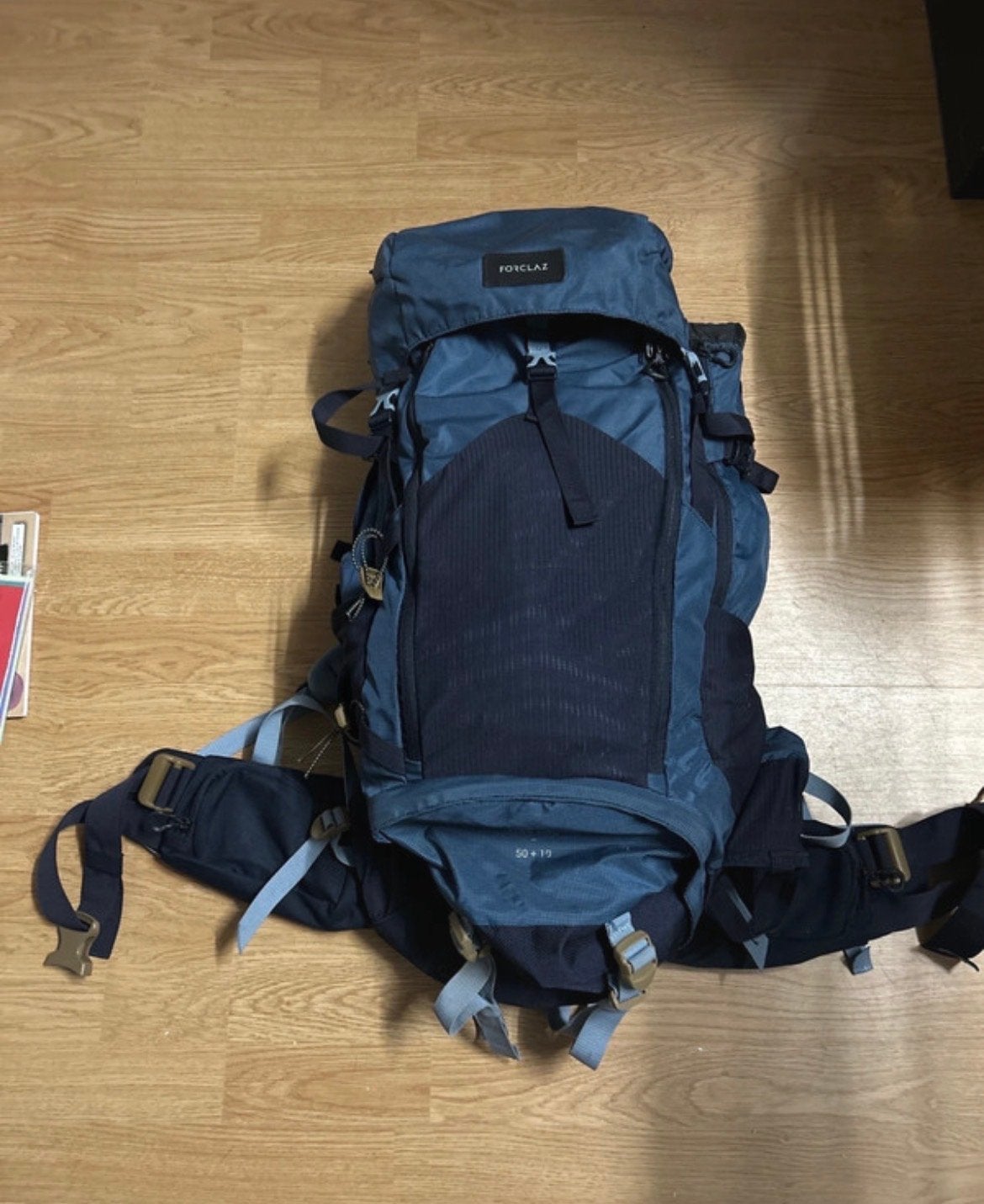 Forclaz Trek 500 50+10L Trekking Rugzak - Zo goed als nieuw, Overige merken, 40 cm of meer, Ophalen of Verzenden, Zo goed als nieuw
