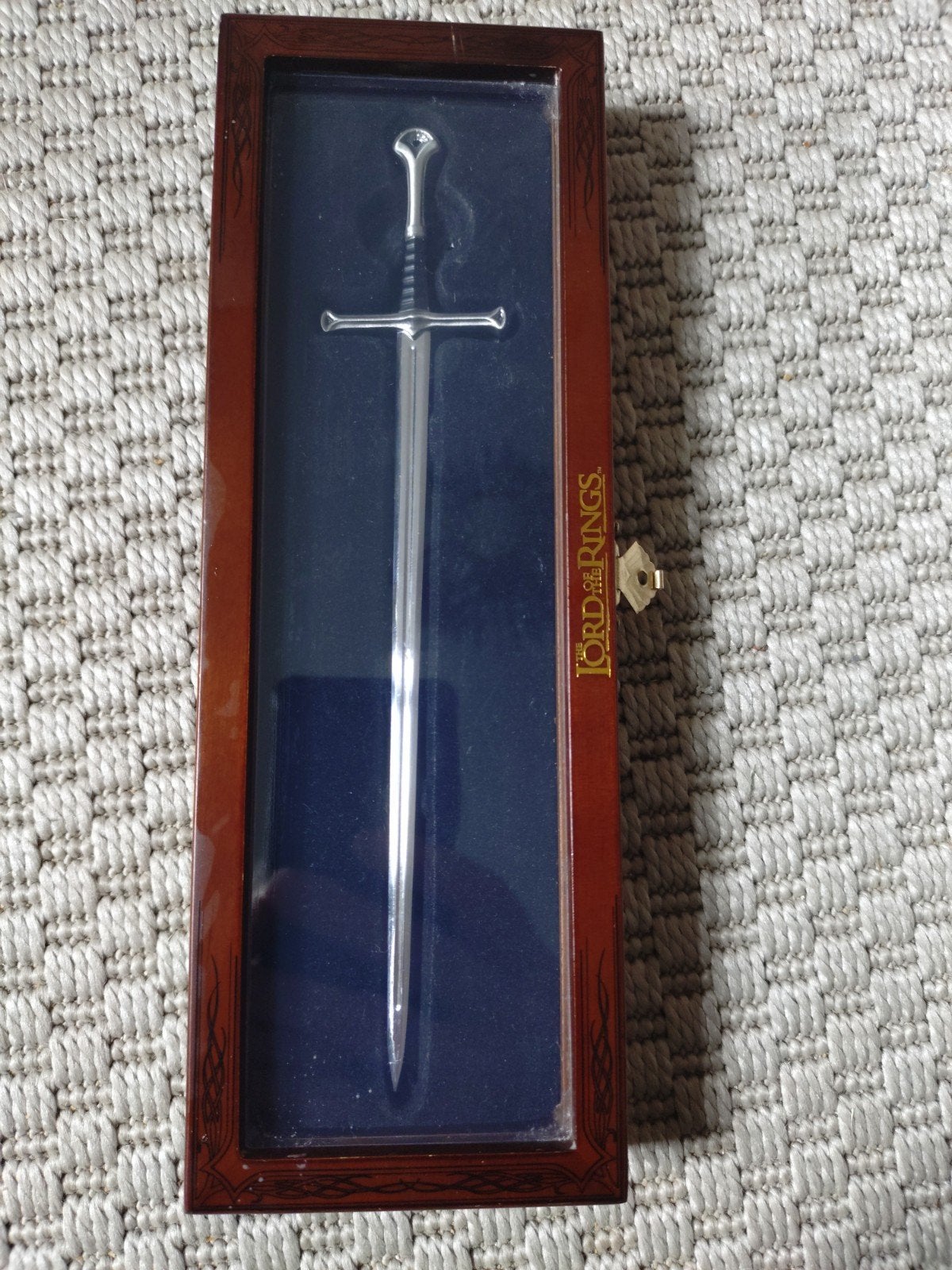 Lord of the Rings Zwaard Briefopener - The Noble Collection, Verzamelen, Lord of the Rings, Ophalen, Zo goed als nieuw, Overige typen