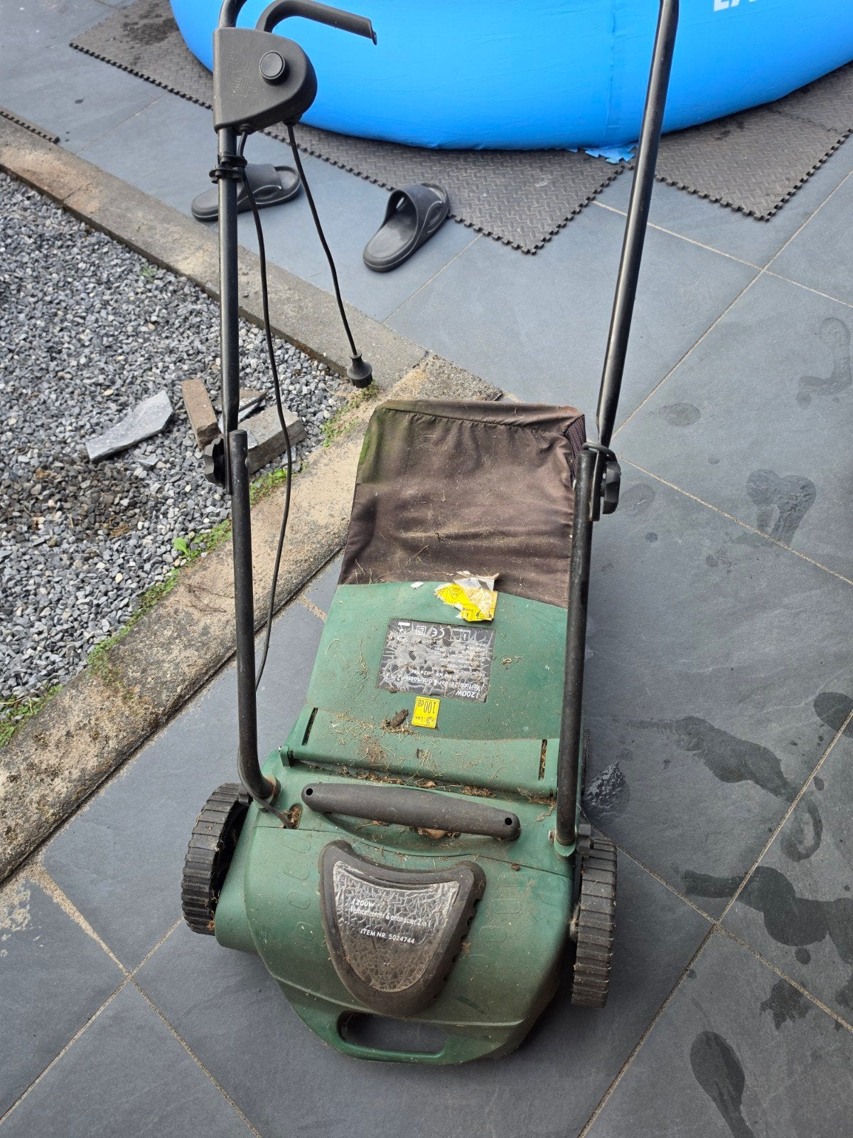Verticuteermachine - Gazonbeluchter, Ophalen