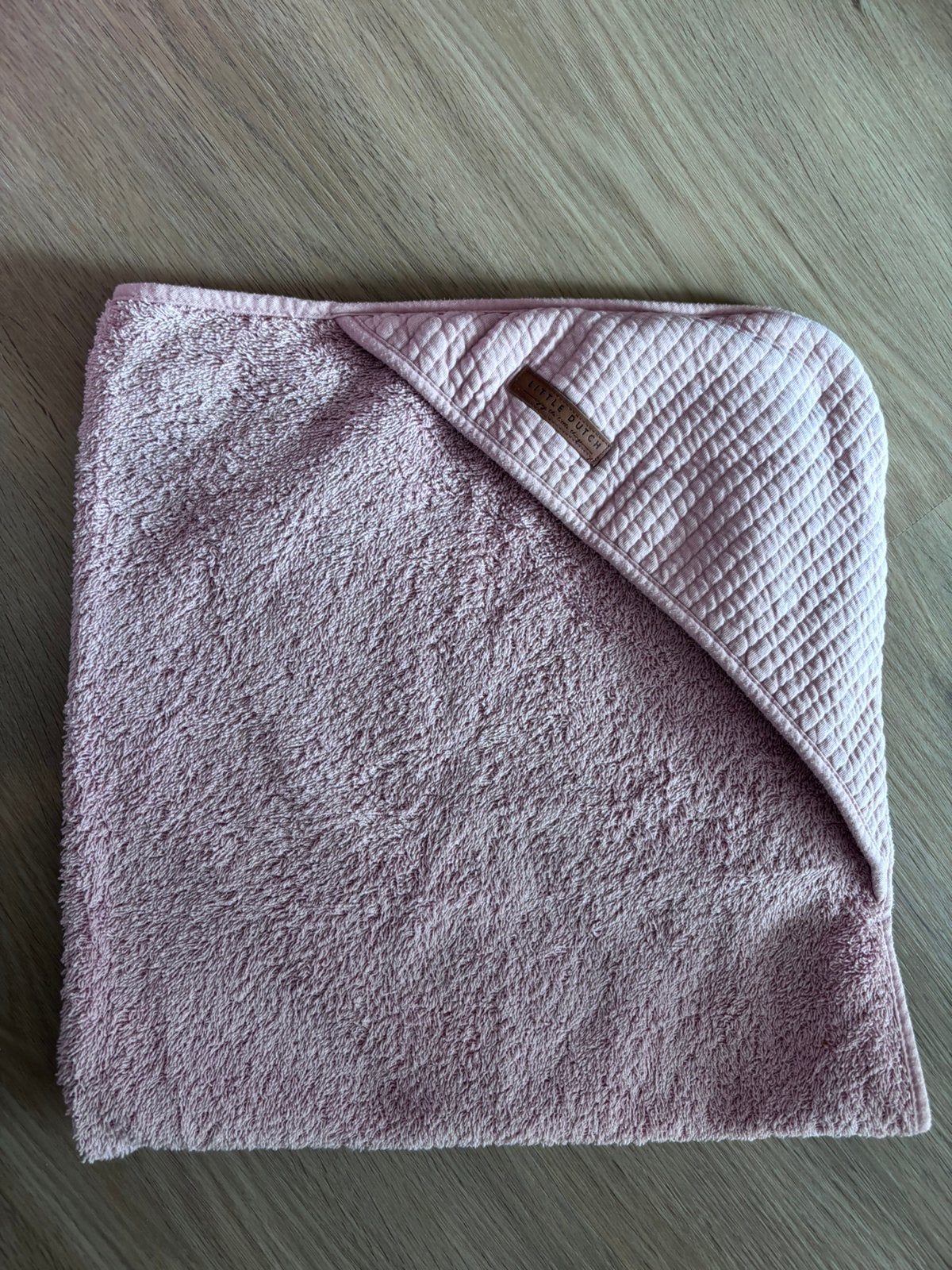 Little Dutch badcape roze, Ophalen of Verzenden, Zo goed als nieuw, Overige typen