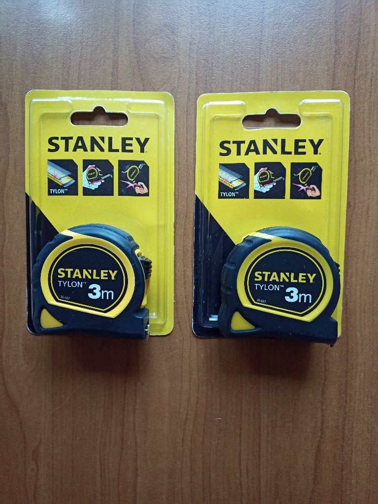 2x Nieuwe Stanley Tylon Rolmaat 3m, Ophalen, Nieuw, Afstand
