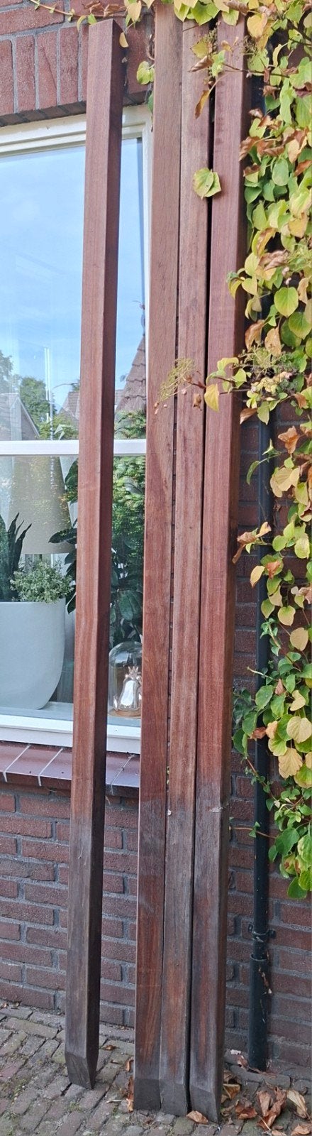 Hardhouten palen - nieuw, Ophalen, Palen, Nieuw, Hardhout