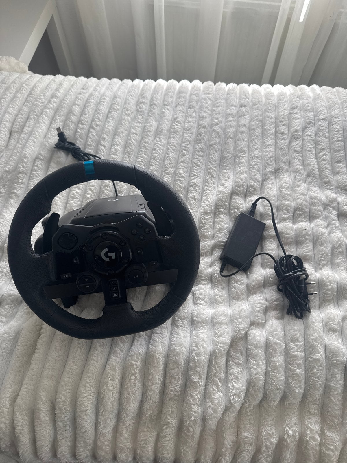 Logitech G923 Racestuur met TRUEFORCE, Ophalen, Racestuur, Force feedback, Zo goed als nieuw