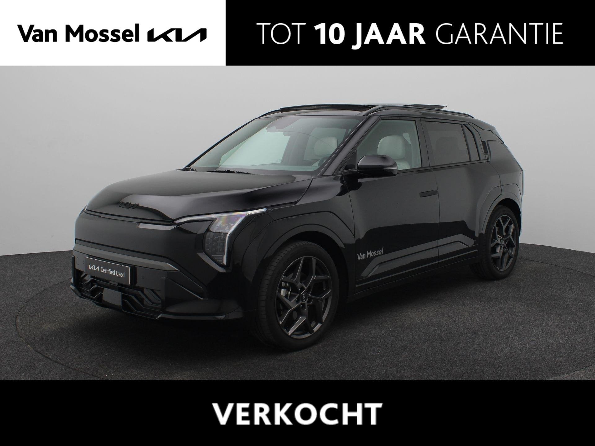 Kia EV3 GT-Line 81.4 kWh | DEMO | Black Pakket | Stoel en St, Auto's, Kia, 510 min, Lichtsensor, Zwart, Origineel Nederlands