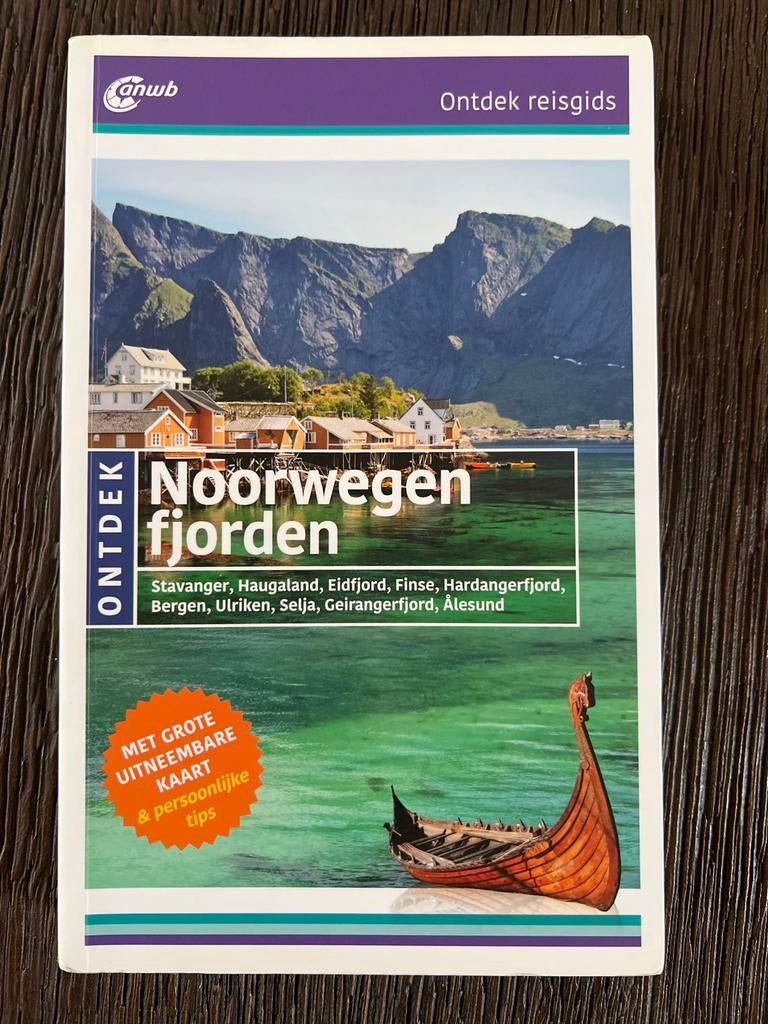 ANWB Ontdek Reisgids Noorwegen Fjorden, Europa, Ophalen of Verzenden, Zo goed als nieuw, Reisgids of -boek