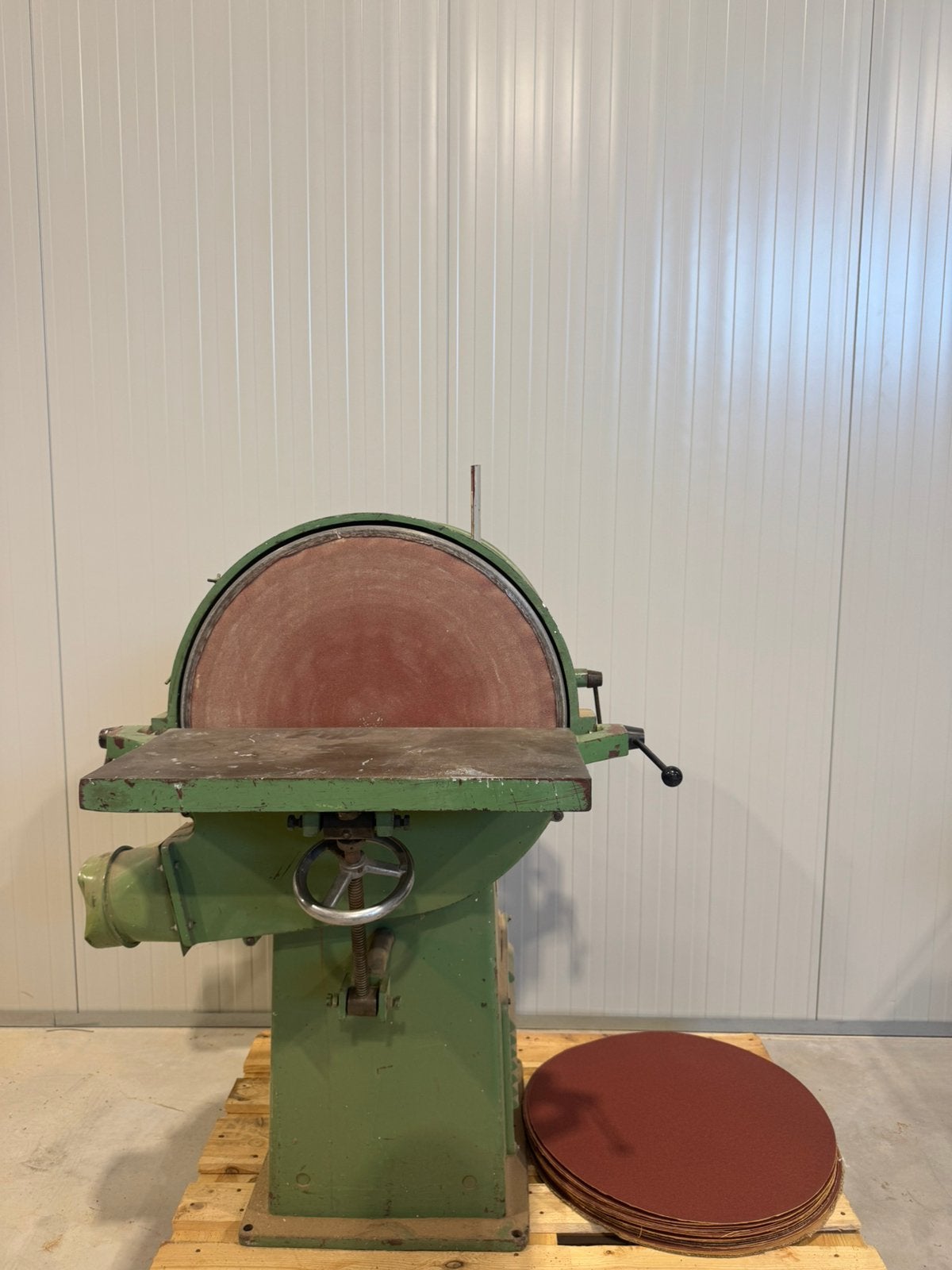 2 kanten schijfschuuachine 550MM, Doe-het-zelf en Verbouw, Ophalen, Zo goed als nieuw, 1200 watt of meer, Overige typen
