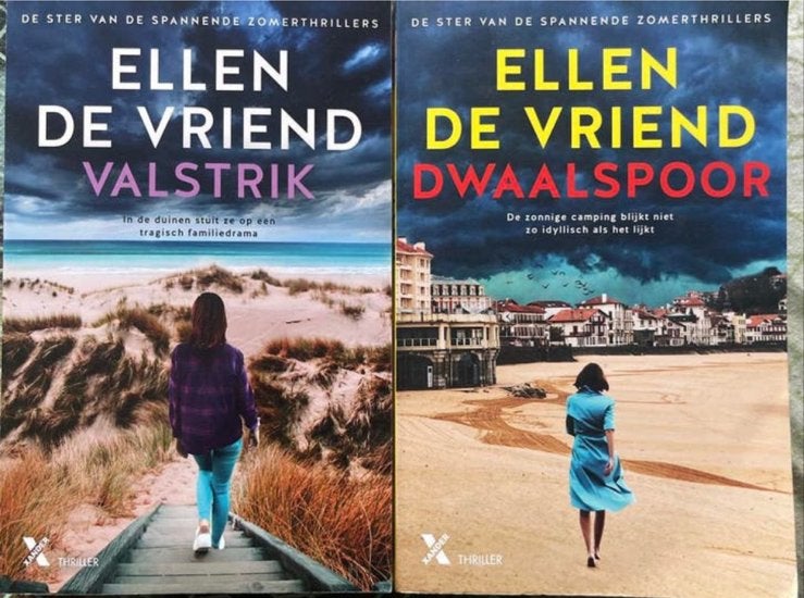 Ellen de Vriend - nieuw Valstrik & Dwaalspoor (2 thrillers), Boeken, Ophalen of Verzenden, Nieuw, Nederland