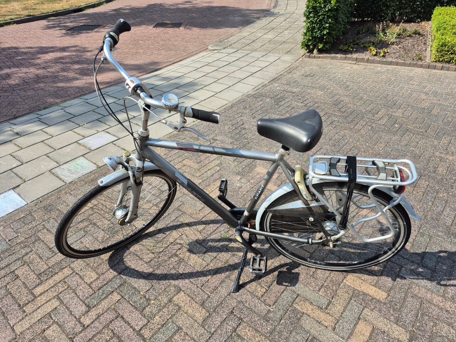 Sparta fiets - Gebruikt, goede staat, Fietsen en Brommers, Fietsen | Dames | Damesfietsen, Ophalen, Sparta, Velgrem, Versnellingen