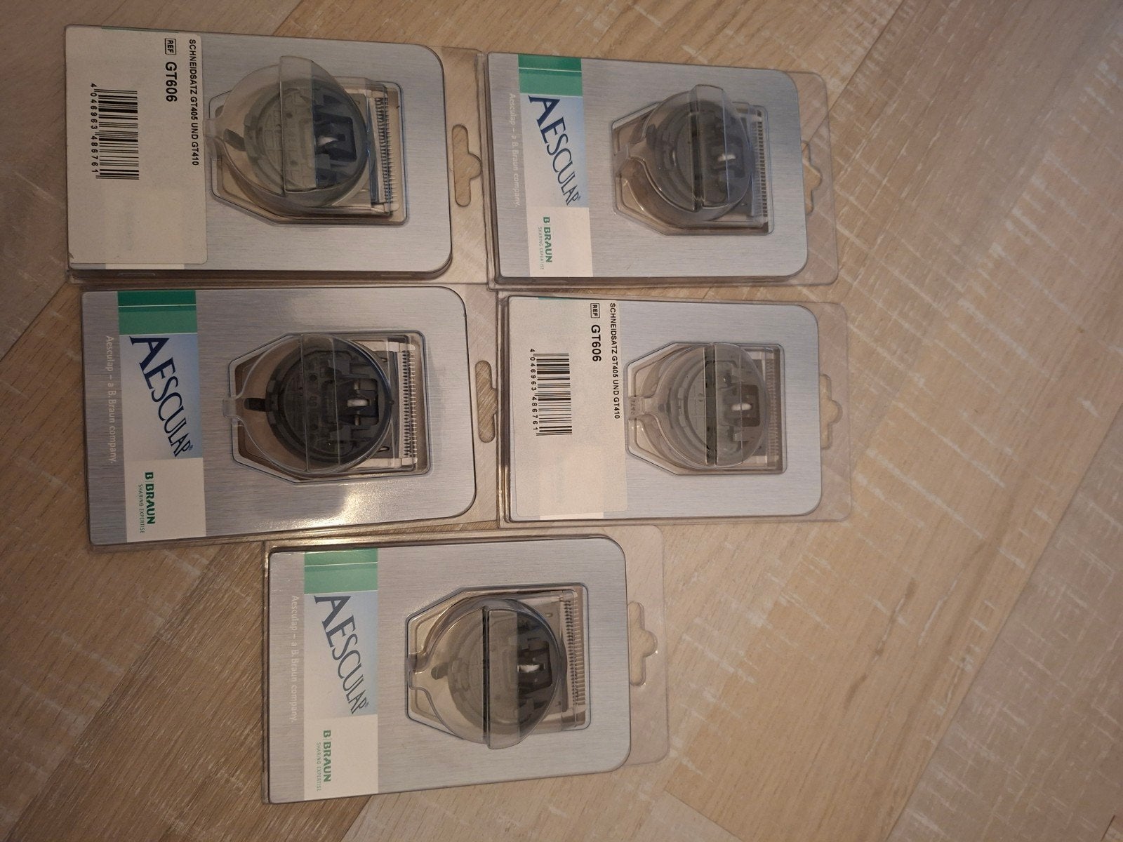 5 x Scheerkop Aesculap GT606 GT405 EN GT410, Ophalen of Verzenden, Nieuw