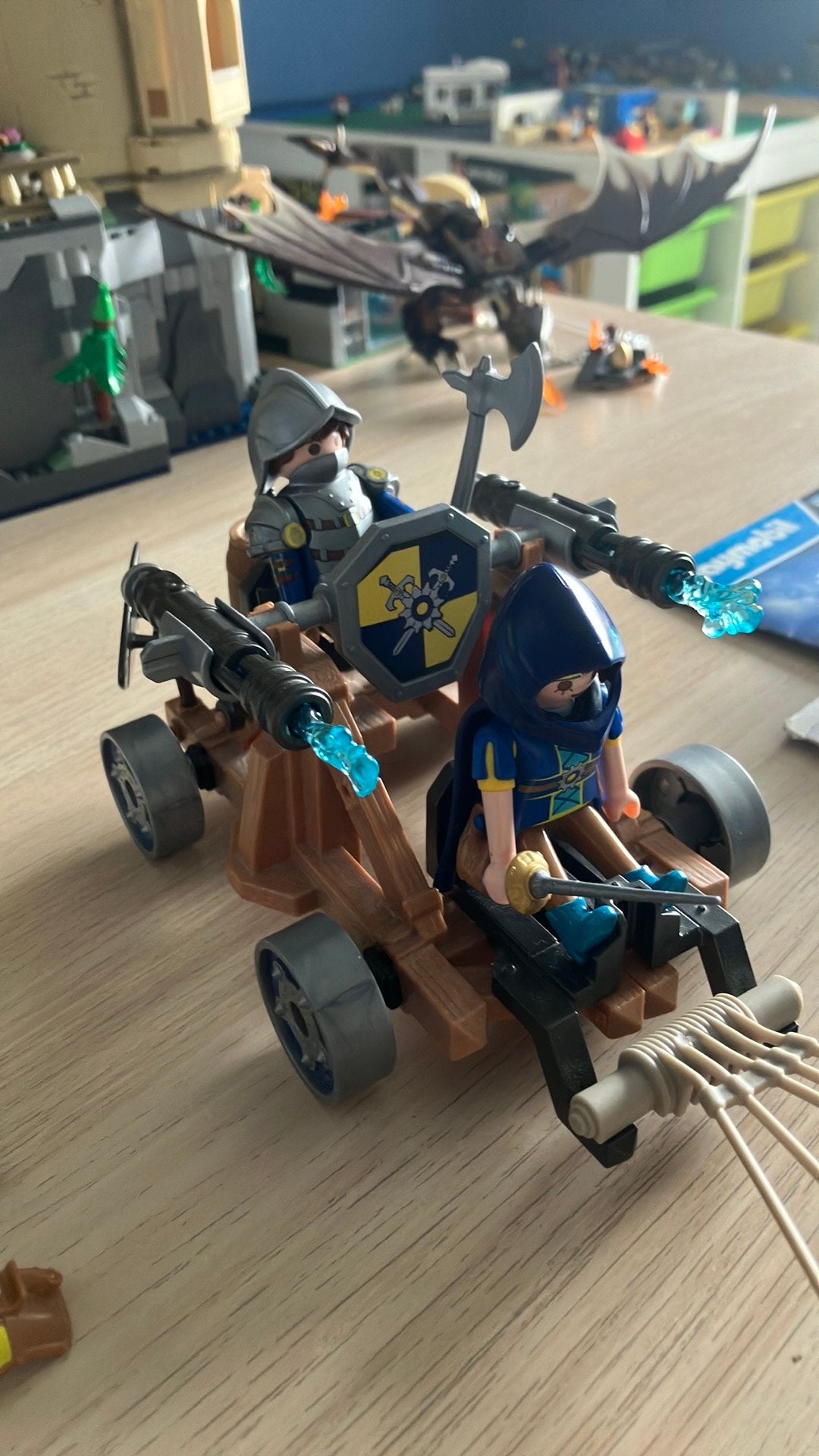 Sinttip! Playmobil Novelmore Wolvenridders 70225 doos & boek, Complete set, Overige typen, Ophalen of Verzenden, Zo goed als nieuw