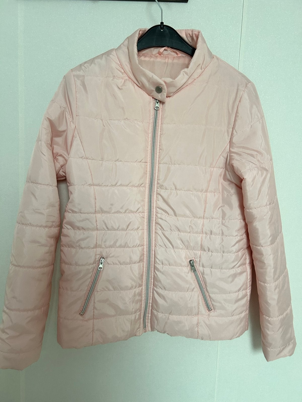 Roze gewatteerde herfst jas maat S, Ophalen, Nieuw, Maat 36 (S), Roze