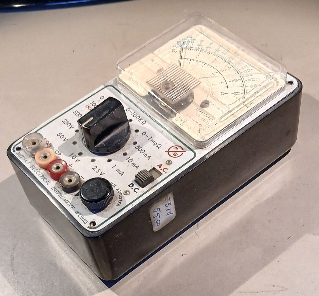 Multimeter Tester-Boy Mitaka Vintage, Verzamelen, Ophalen of Verzenden, Overige typen