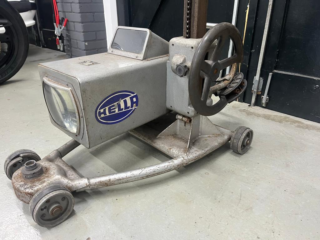 Hella koplamp afstelapparaat (Type SEG 15), Auto diversen, Autogereedschap, Ophalen, Gebruikt
