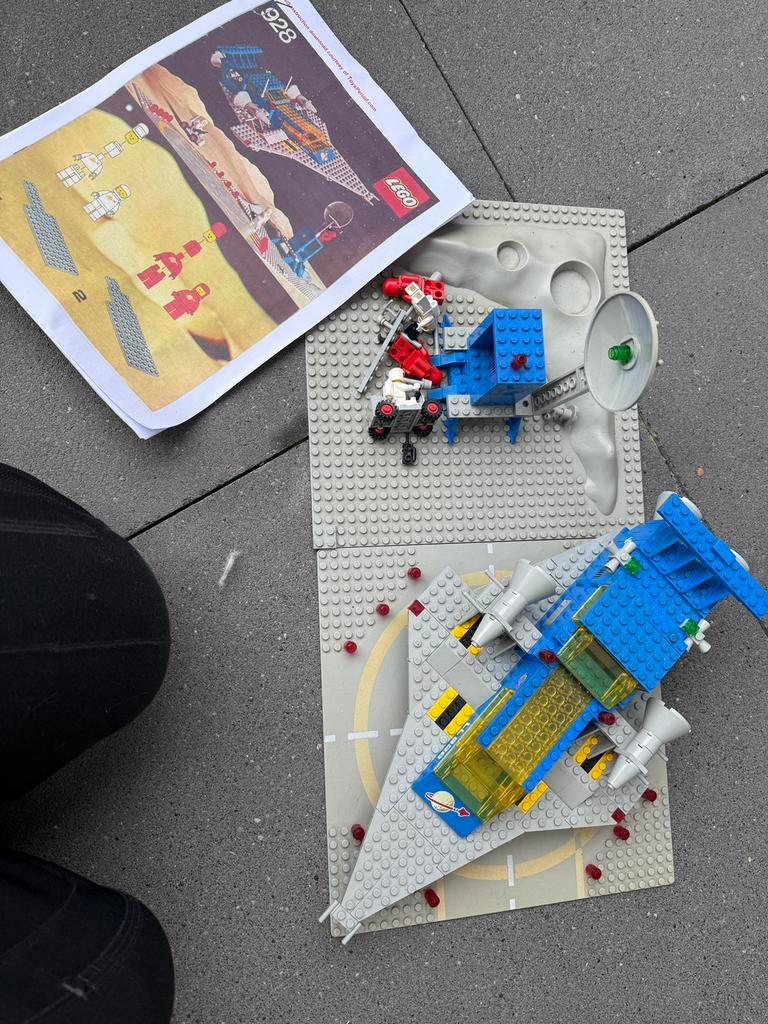 Lego space 928, Kinderen en Baby's, Speelgoed | Duplo en Lego, Ophalen of Verzenden, Gebruikt, Complete set, Lego