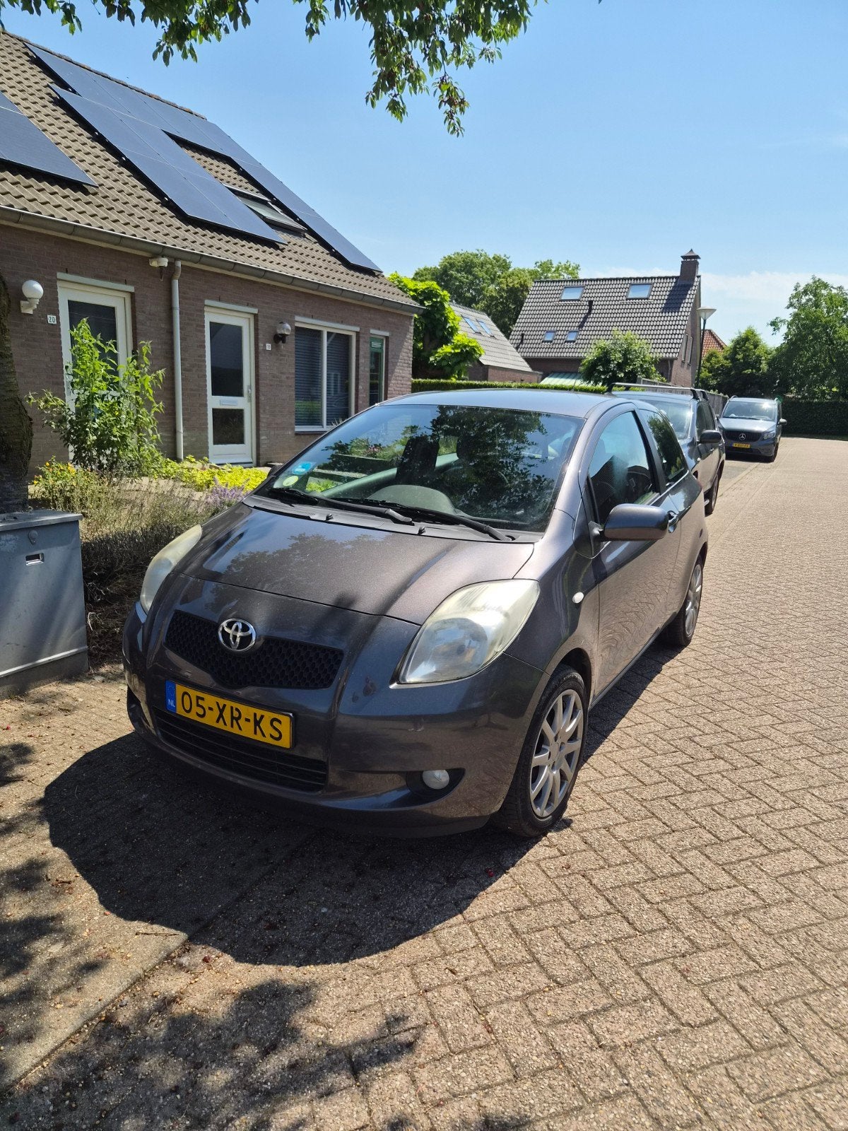 Toyota Yaris 1.3 16V Vvt-i 3DR Luna 2007 Grijs, Auto's, Toyota, Particulier, Yaris, Airbags, Airconditioning, Alarm, Android Auto