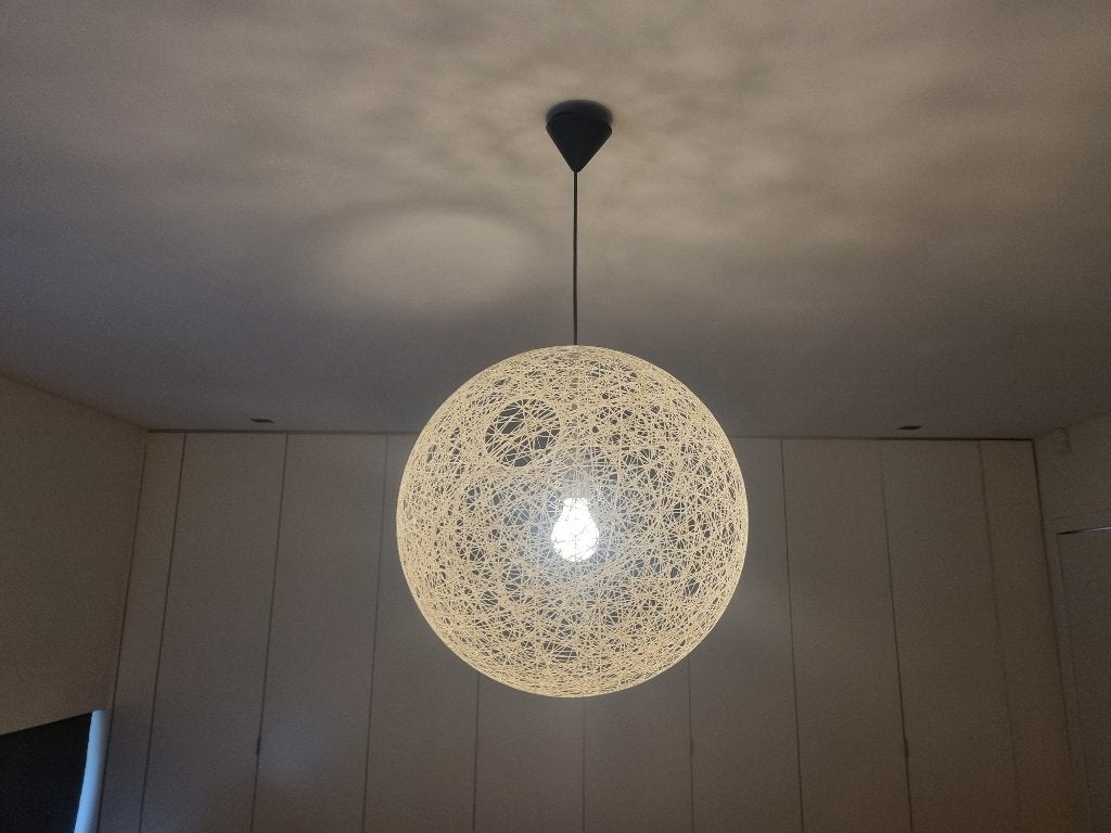 Random light Moooi in wit 50 cm, Huis en Inrichting, Ophalen, Kunststof, E27 (groot), Zo goed als nieuw
