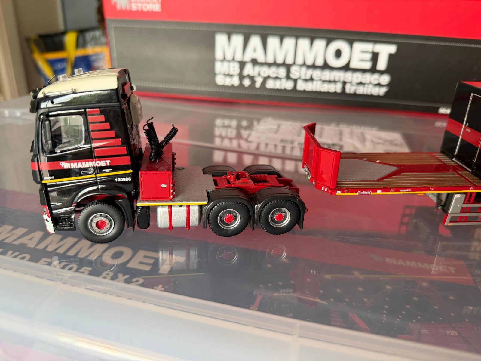 IMC Mammoet MB Arocs Streamspace 6x4 + 7-assige ballasttrail, Ophalen of Verzenden, Gebruikt, Overige merken