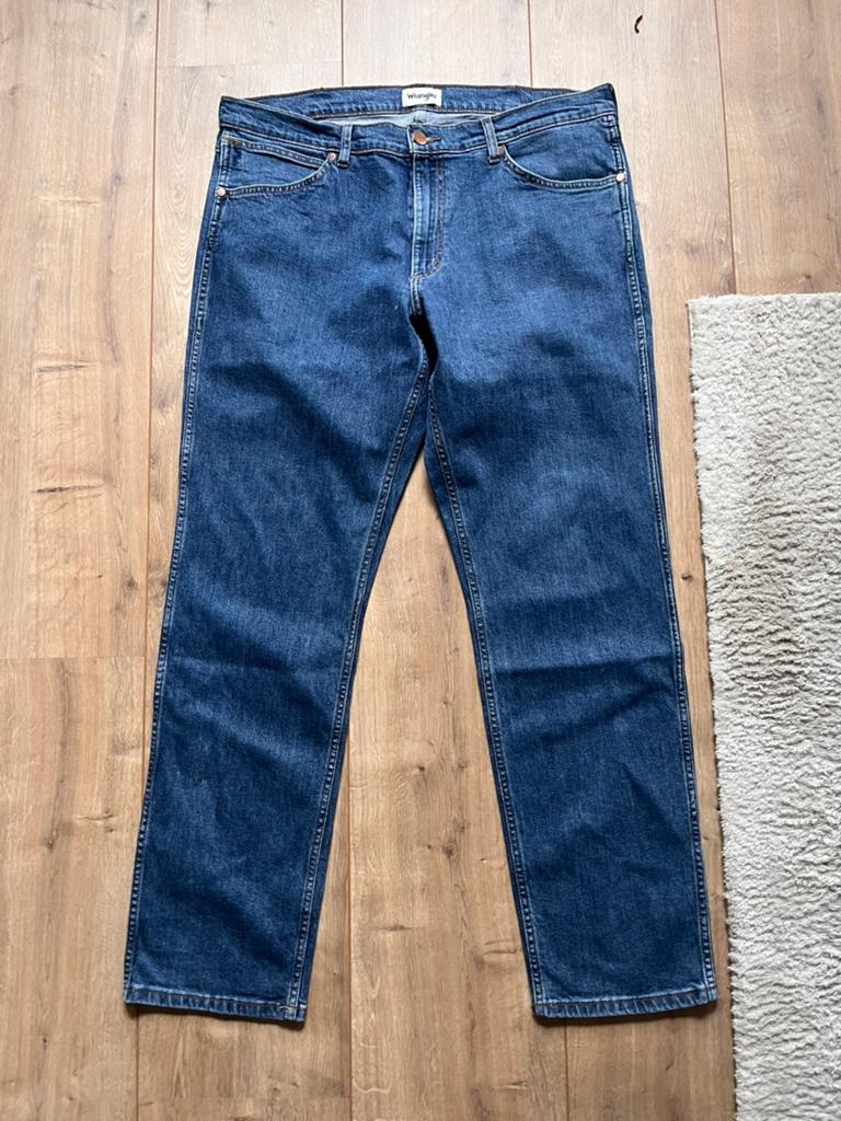 Wrangler Greensboro Jeans W38 L34 - Zo goed als nieuw, Ophalen of Verzenden, Zo goed als nieuw, Blauw, W36 - W38 (confectie 52/54)