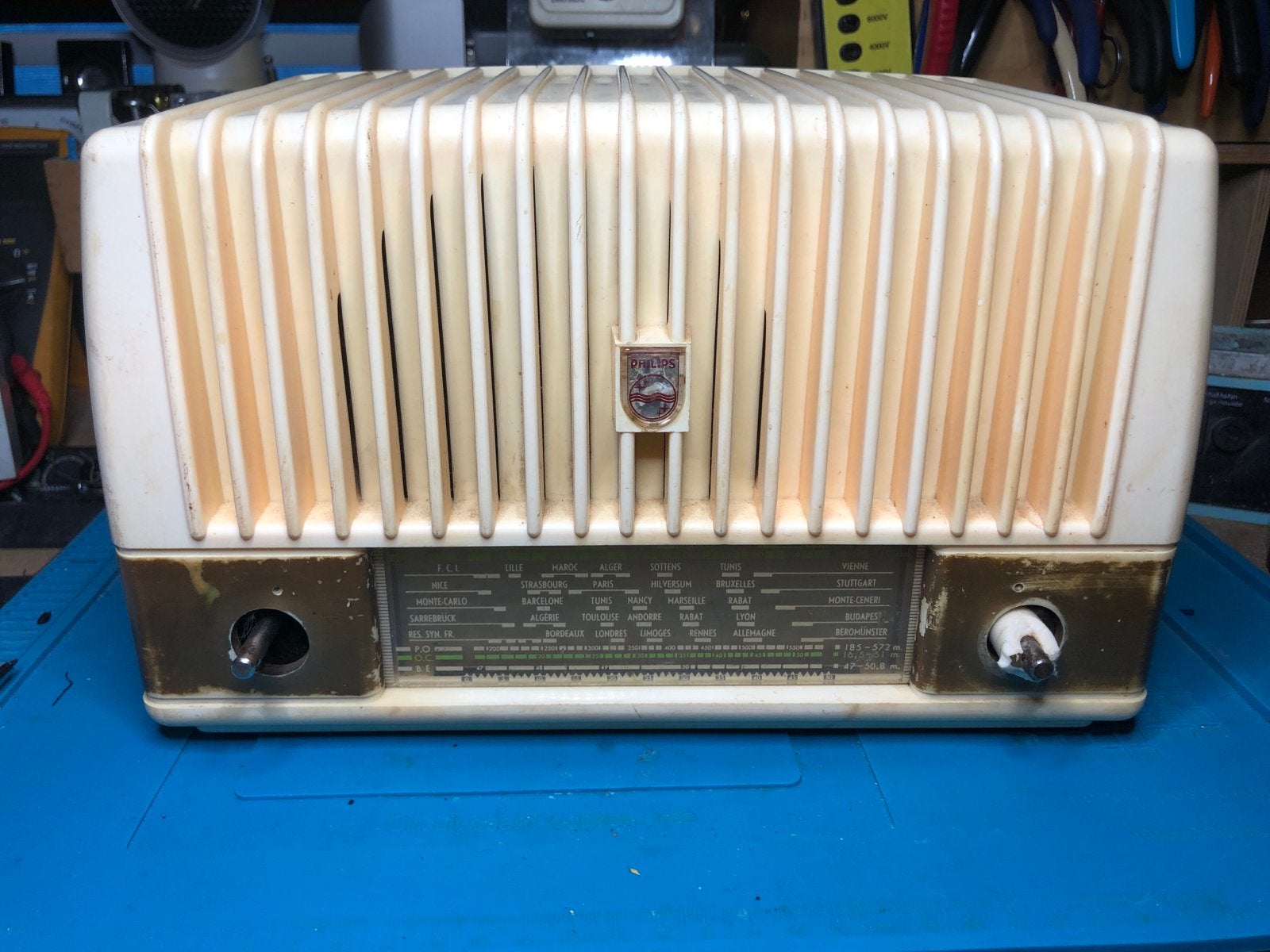 Gezocht diversen bedienings knopjes, Ophalen of Verzenden, Gebruikt, Radio