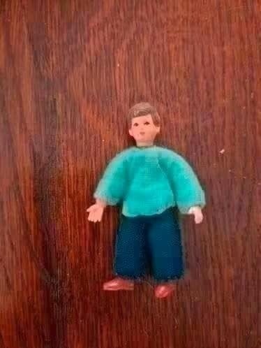 Caco popje 6 cm, Ophalen of Verzenden, Gebruikt