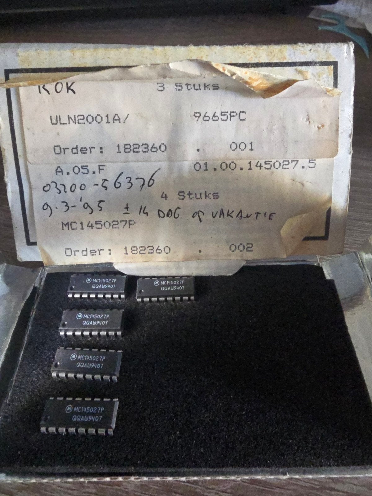 MC145027P IC's en NMC27C64Q EPROM - Nieuw in verpakking, Ophalen of Verzenden, Nieuw